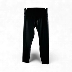Lululemon Align High Rise in Black Shimmery Size 8